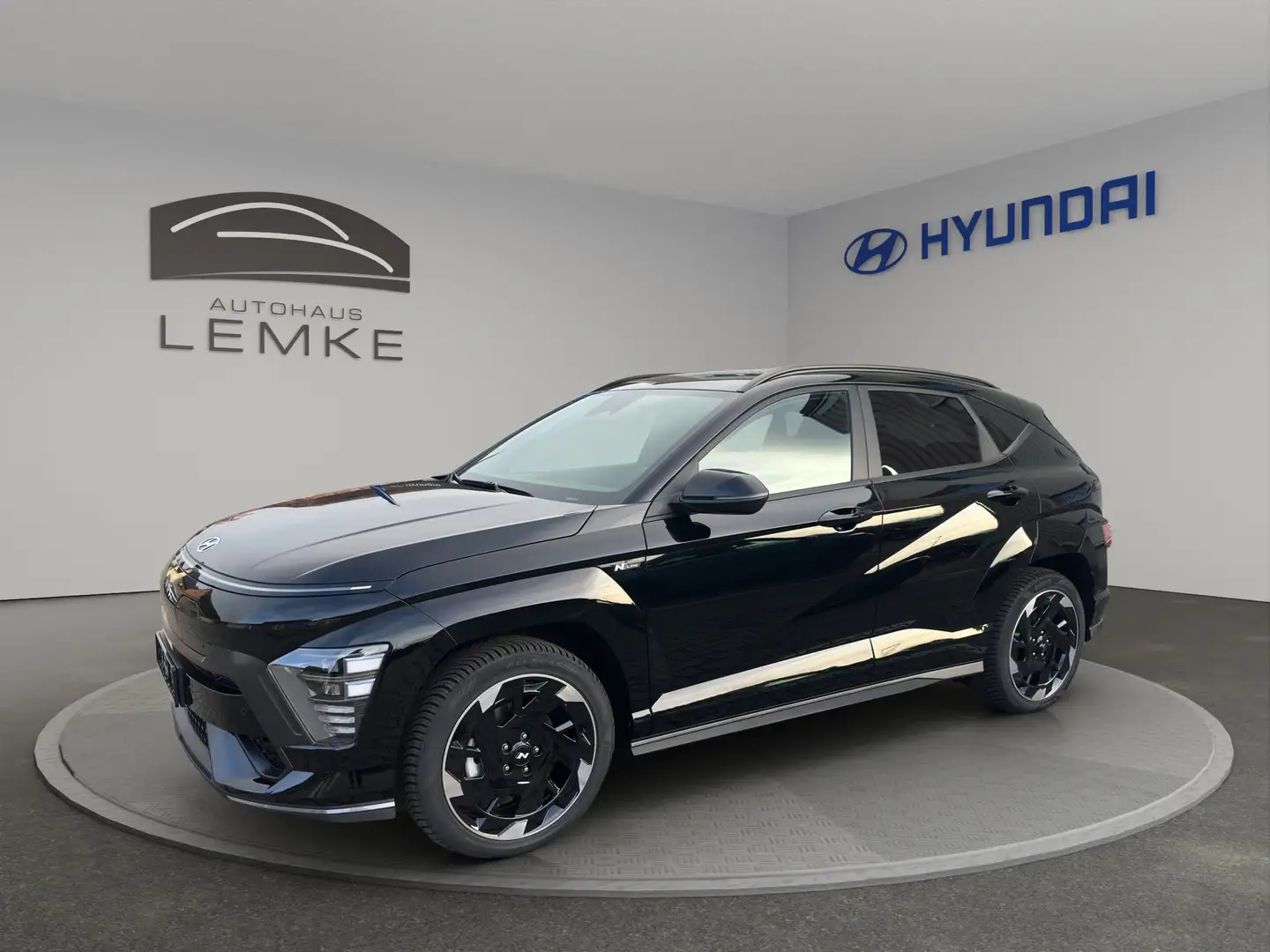 Hyundai KONA ELEKTRO 65kWh N LINE - NAVI - ELEKTR. HECKKLAPPE Schwarz - 1