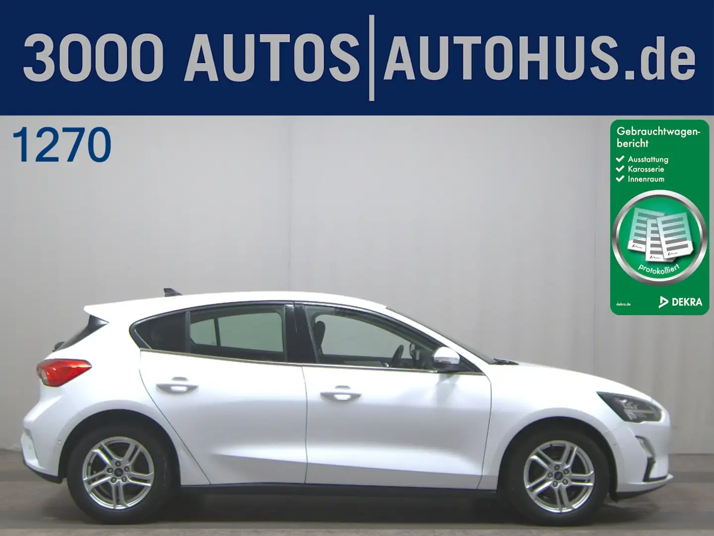 Ford Focus 1.5 EB Cool&Connect Navi LED AHK RFK ACC Weiß - 1