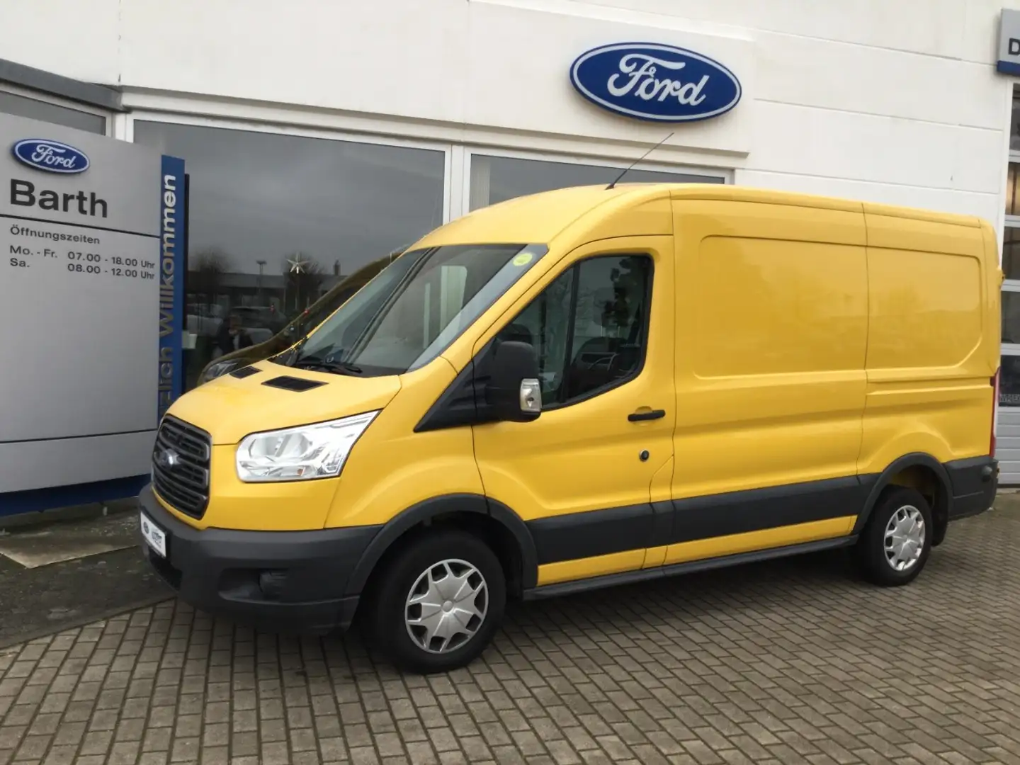 Ford Transit Kasten 2.0 TDCi 290 L2 Trend KAM PDC Geel - 2