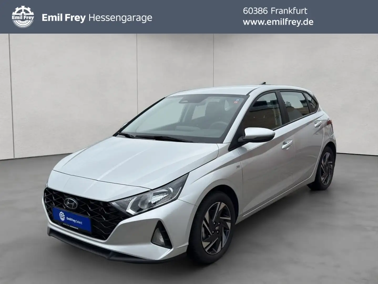 Hyundai i20 1.0 T-GDI 48V-Hybrid DCT Trend Silber - 1