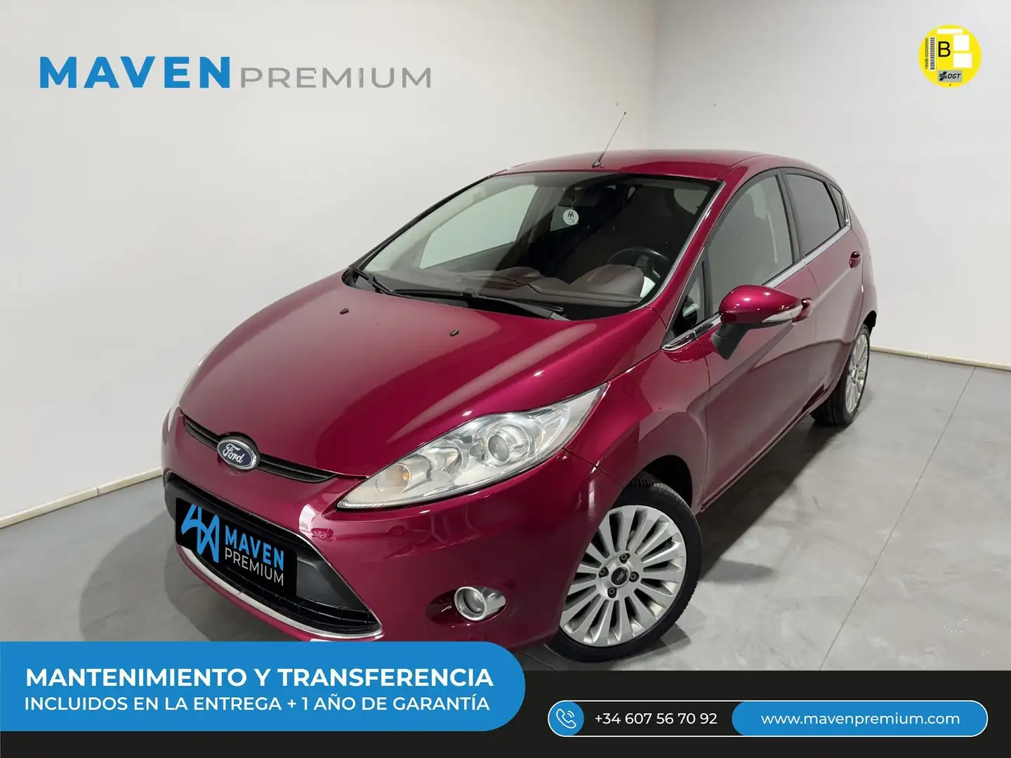 Ford Fiesta 1.6TDCi Trend Mauve - 1