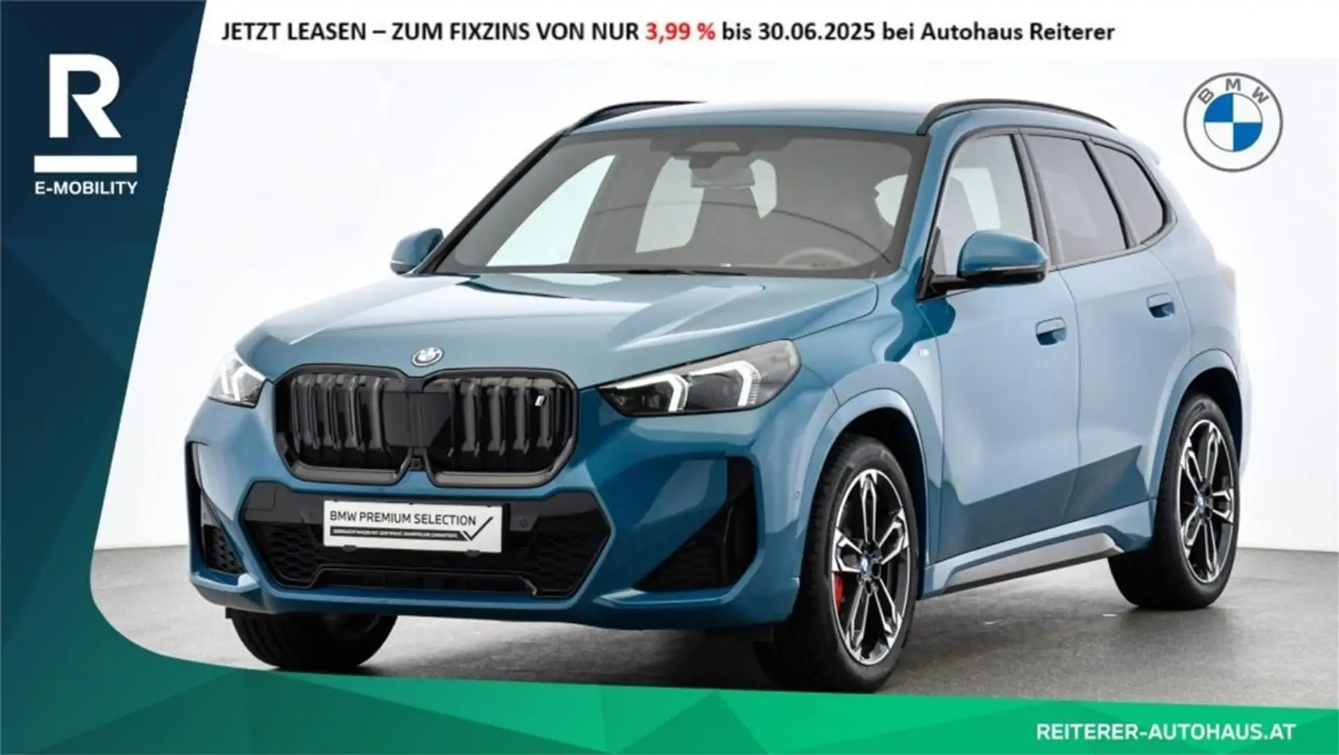 BMW iX1 xDrive30 Bleu - 1