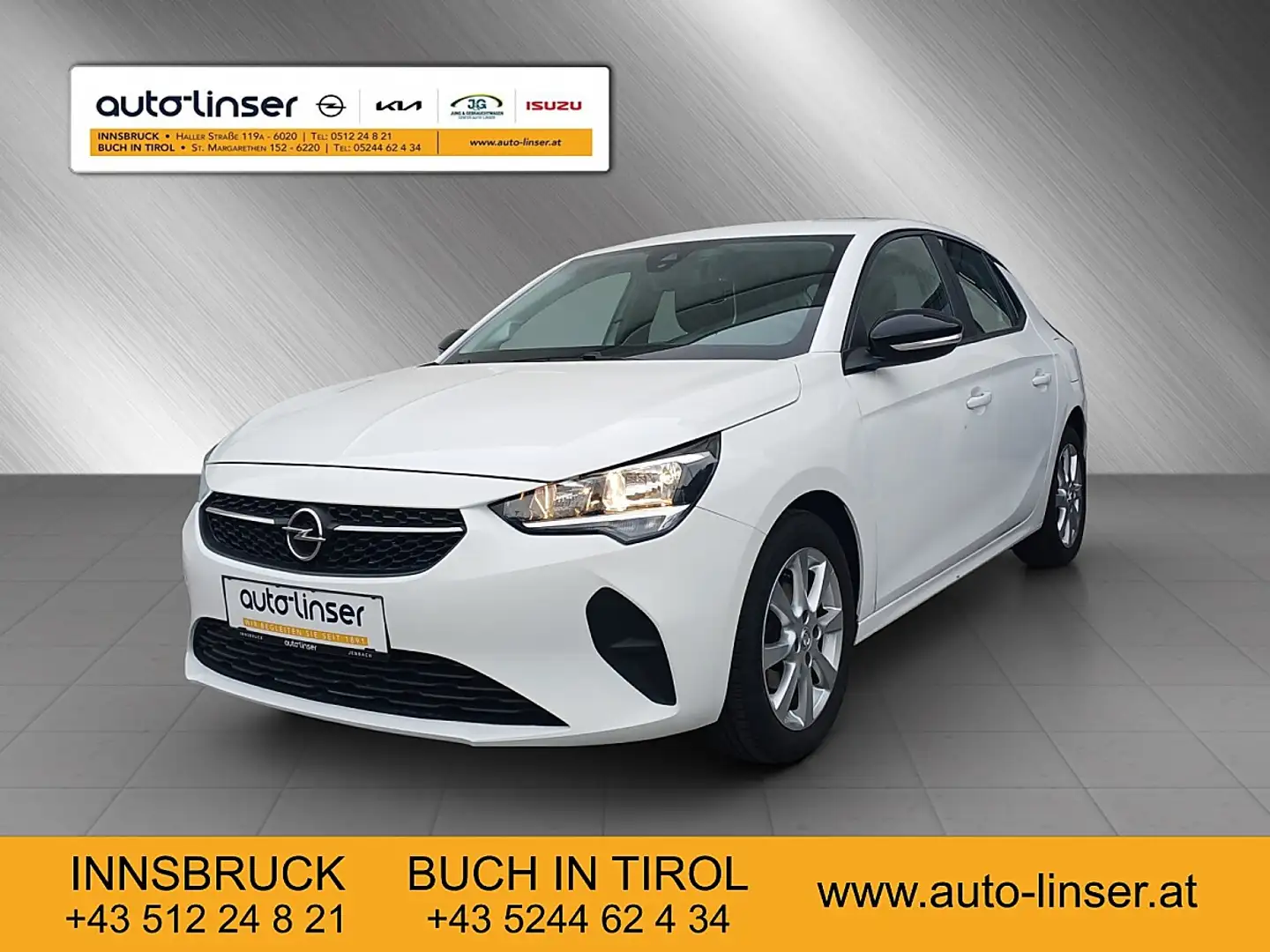 Opel Corsa 1,2 Edition Weiß - 1