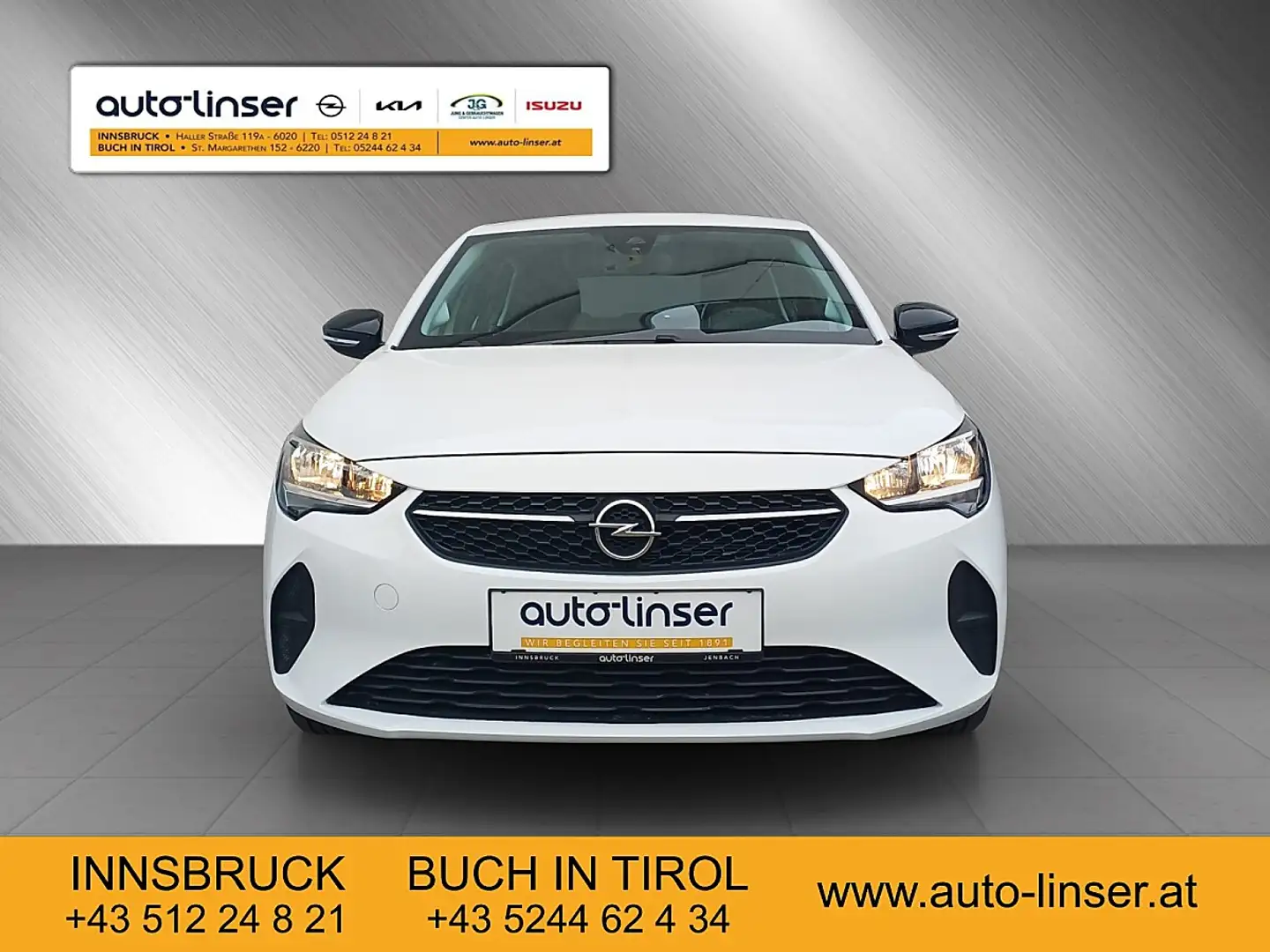 Opel Corsa 1,2 Edition Weiß - 2