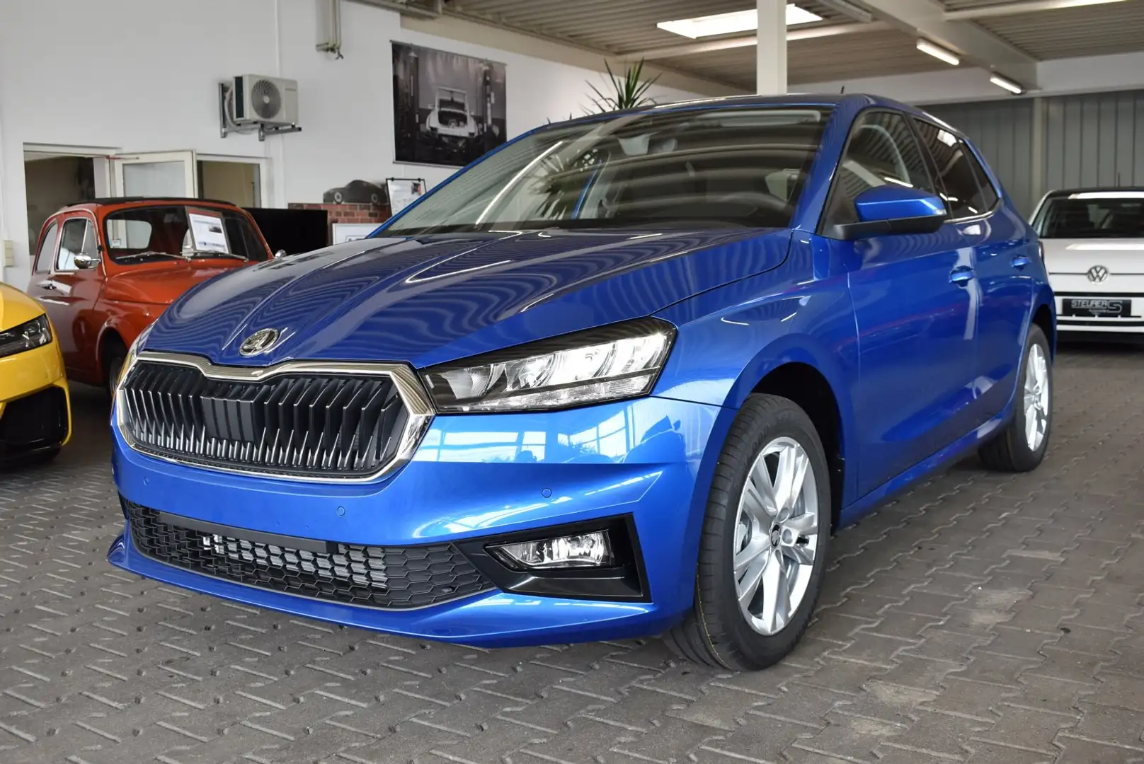 Skoda Fabia 1.5 TSI Top Selection APP Kamera Garantie 2030 Bleu - 1