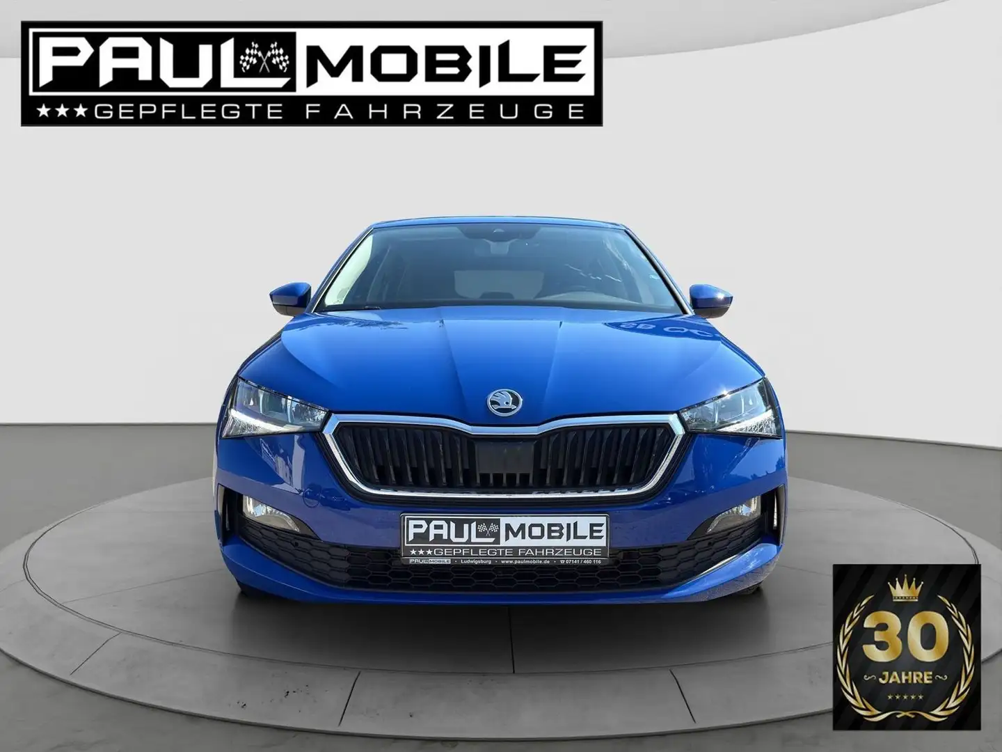 Skoda Scala CNG Erdgas Drive 125 Apple Android Blau - 2