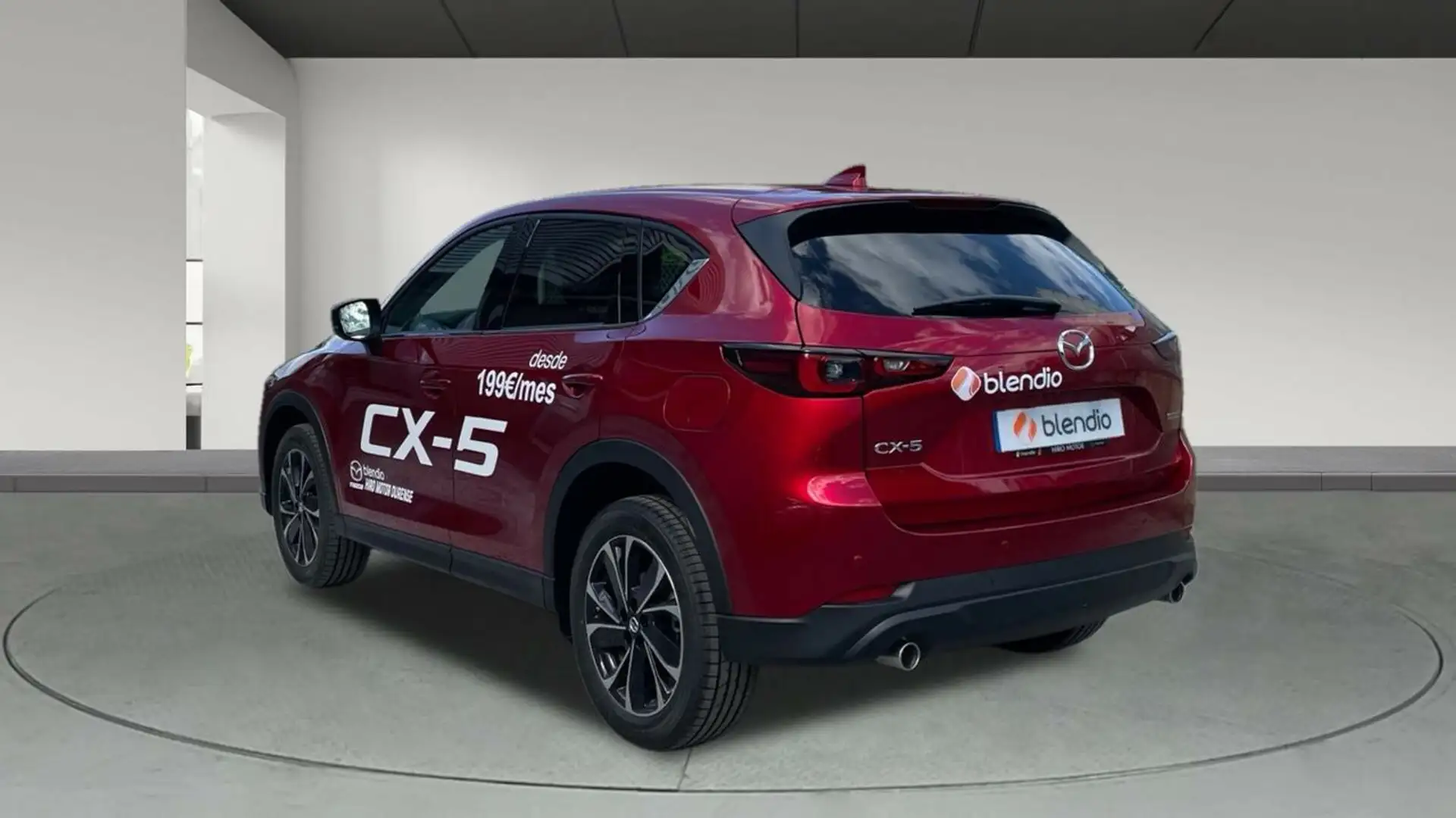 Mazda CX-5 2023 e-SKYACTIV-G MHEV 2.0 165CV AT 2WD EXCLUSIVE- Rojo - 2