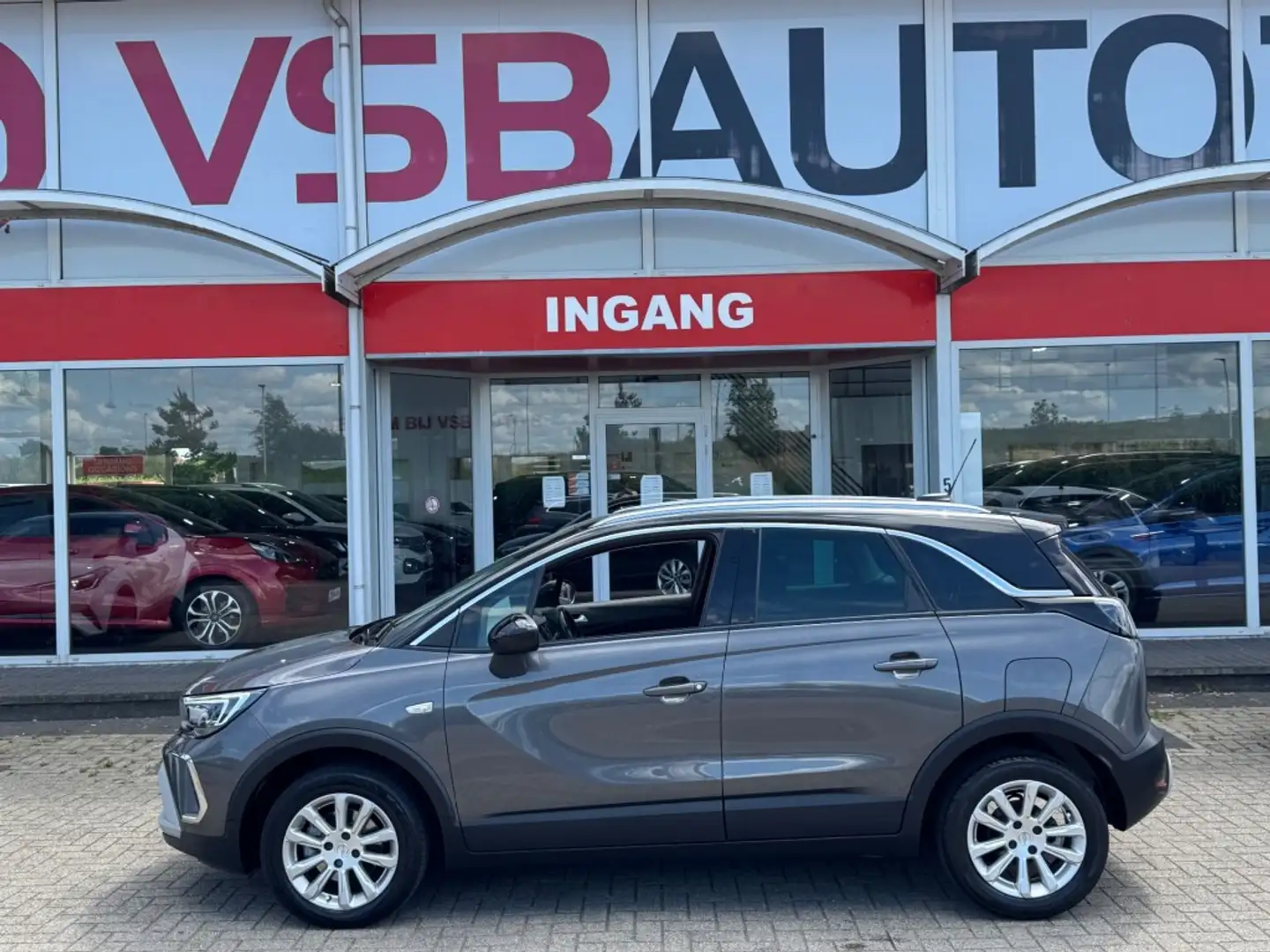 Opel Crossland 1.2 TURBO 110PK FACELIFT LED NAVI CARPLAY AIRCO LM Grigio - 2