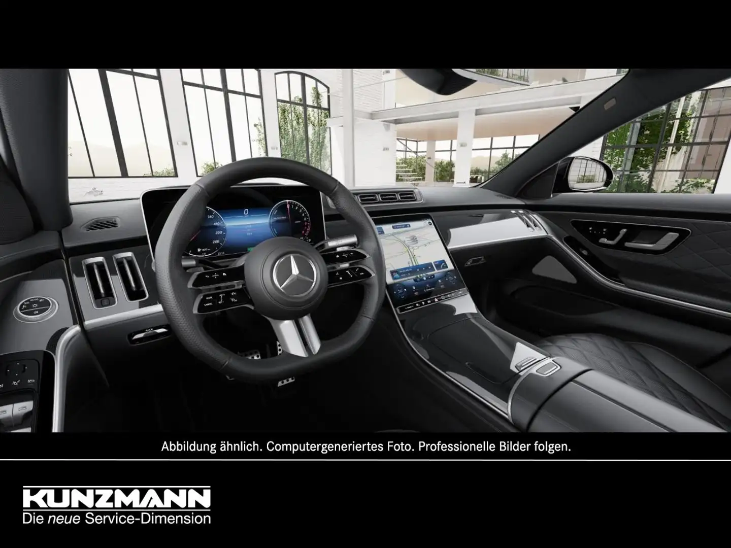 Mercedes-Benz S 580 e 4M lang AMG Night Panorama Airmatic 360° Stříbrná - 2