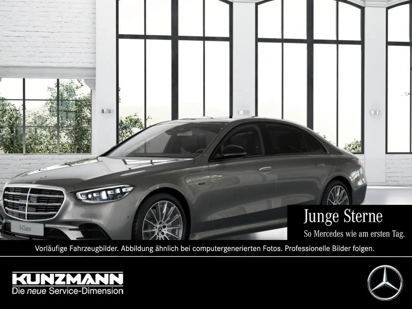 Mercedes-Benz S 580 e 4M lang AMG Night Panorama Airmatic 360° Stříbrná - 1