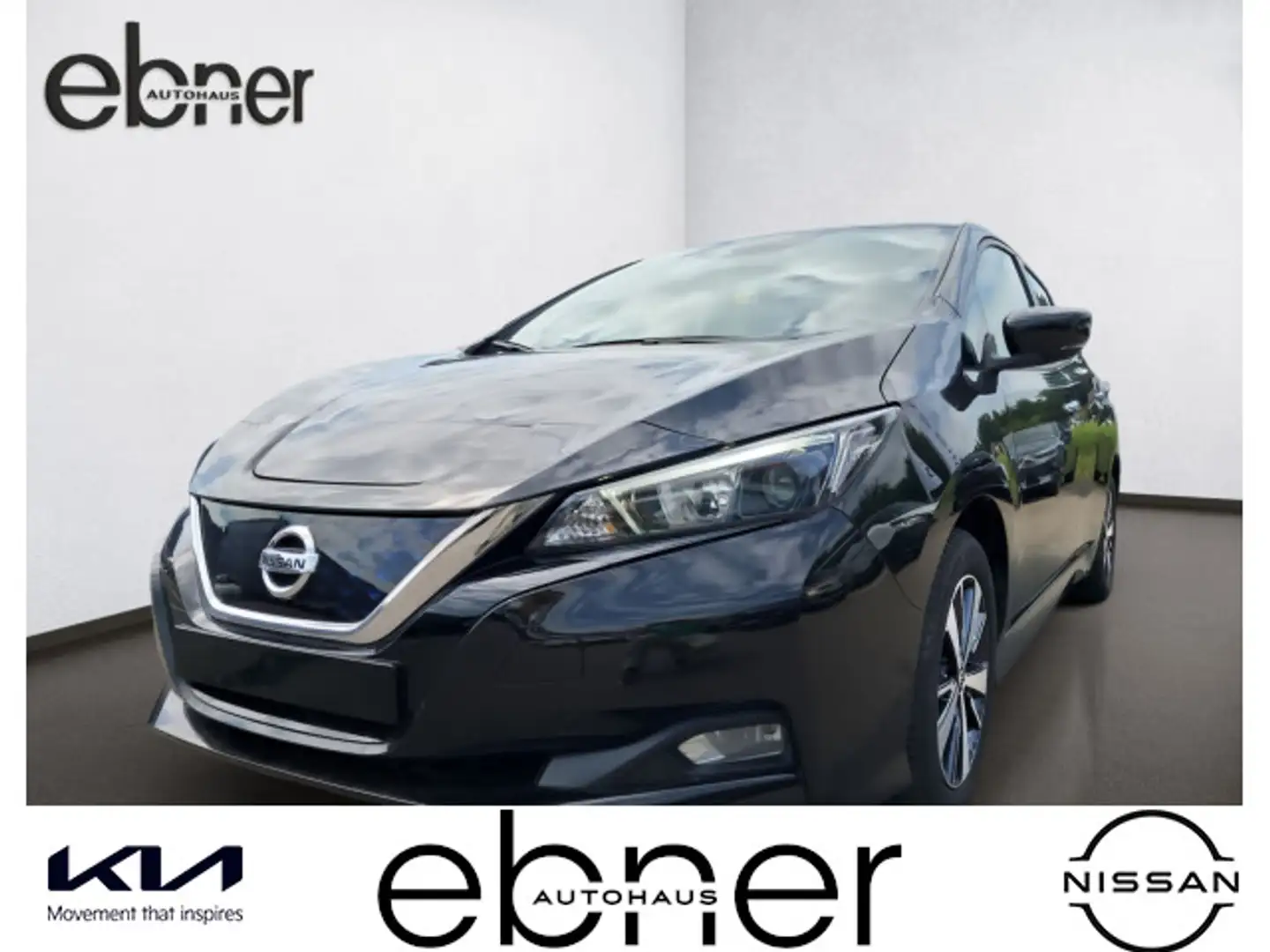 Nissan Leaf 40 kWh  Acenta | WINTER PAKET | NAVI | KAME Schwarz - 1