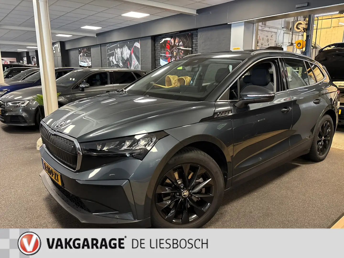 Skoda Enyaq iV 80 / Navigatie / pdc v+a / camera / Panorama-da Gris - 1
