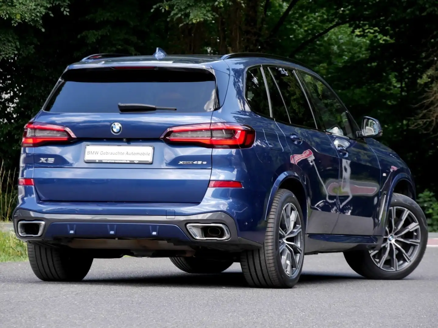 BMW X5 xDrive45e M SPORT+H/K+PANO+ACC+AHK+360 KAMERA Blauw - 2