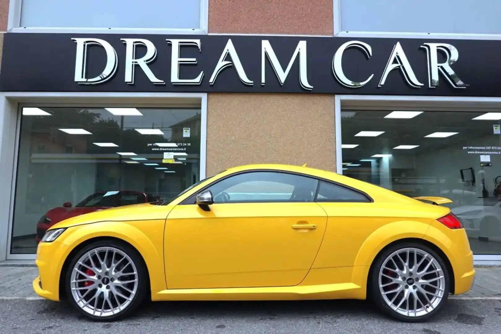 Audi TTS Coupé 2.0 TFSI 310 CV quattro S tronic Gelb - 2