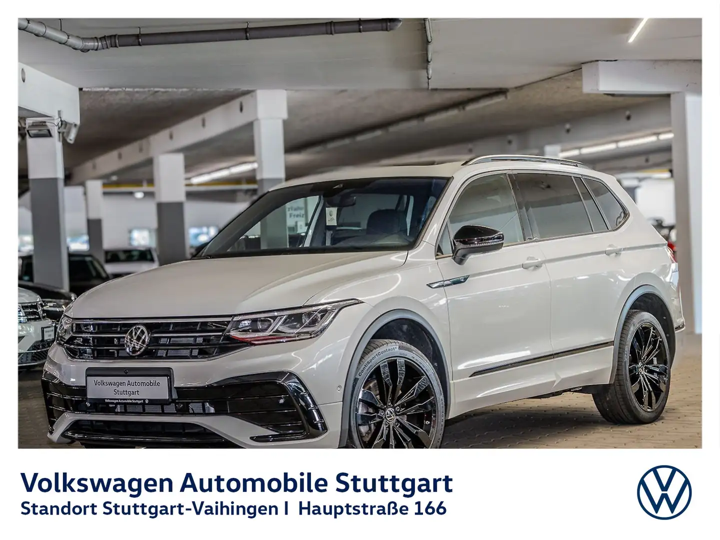 Volkswagen Tiguan Allspace R-Line 2.0 TSI DSG 140 kW Weiß - 1