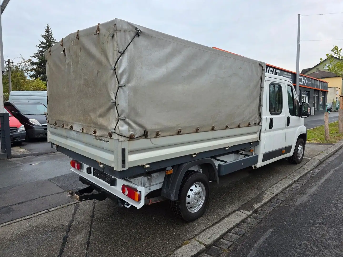Citroen Jumper 2.2 HDI Doka-Plane, AHK-7-Sitzer Weiß - 2