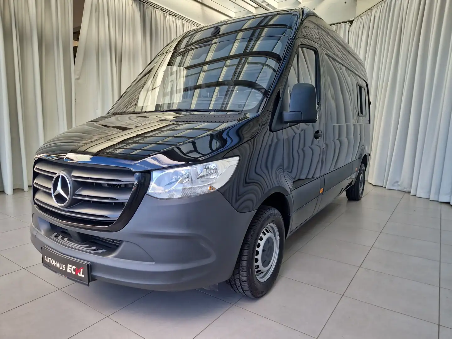 Mercedes-Benz Sprinter 314 Kasten Klima, Rückfahrkamera Schwarz - 2