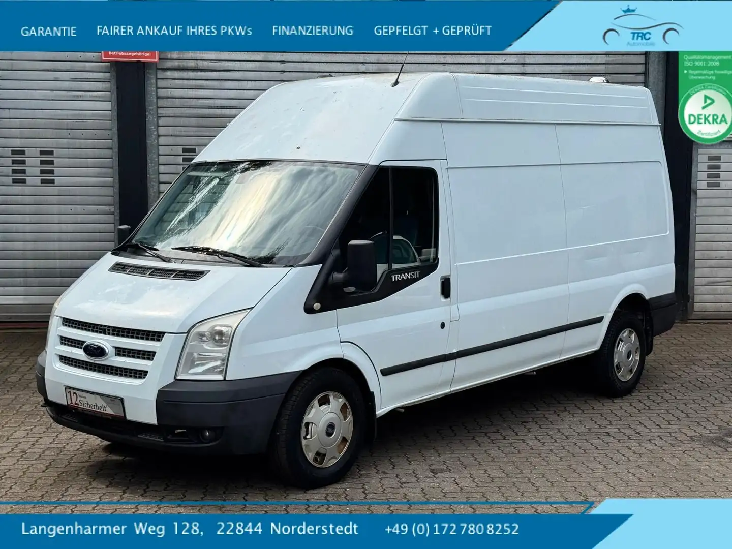 Ford Transit Kasten FT 350 L Trend LKW Blanc - 1