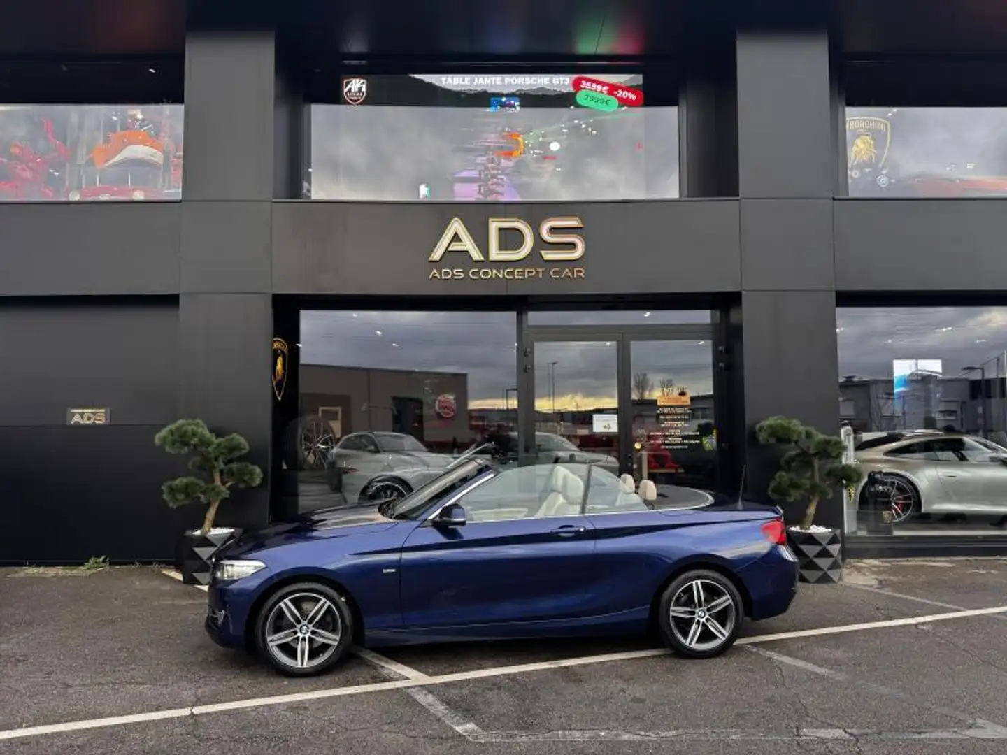 BMW 220 Cabriolet 2.0 d 190cv Luxury Blu/Azzurro - 2