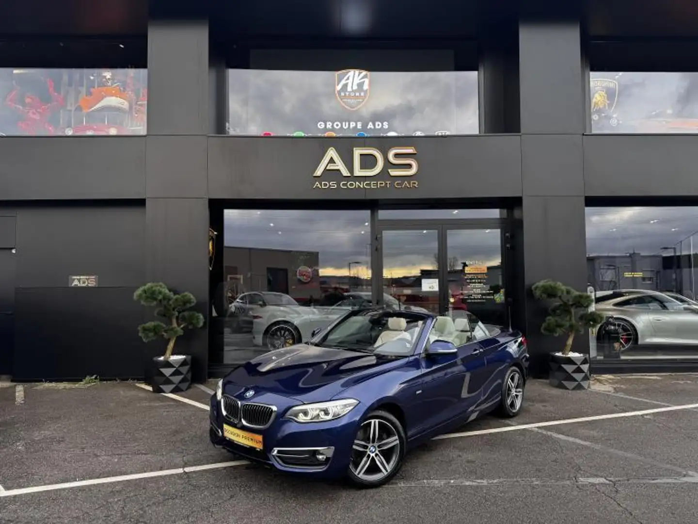 BMW 220 Cabriolet 2.0 d 190cv Luxury Blu/Azzurro - 1