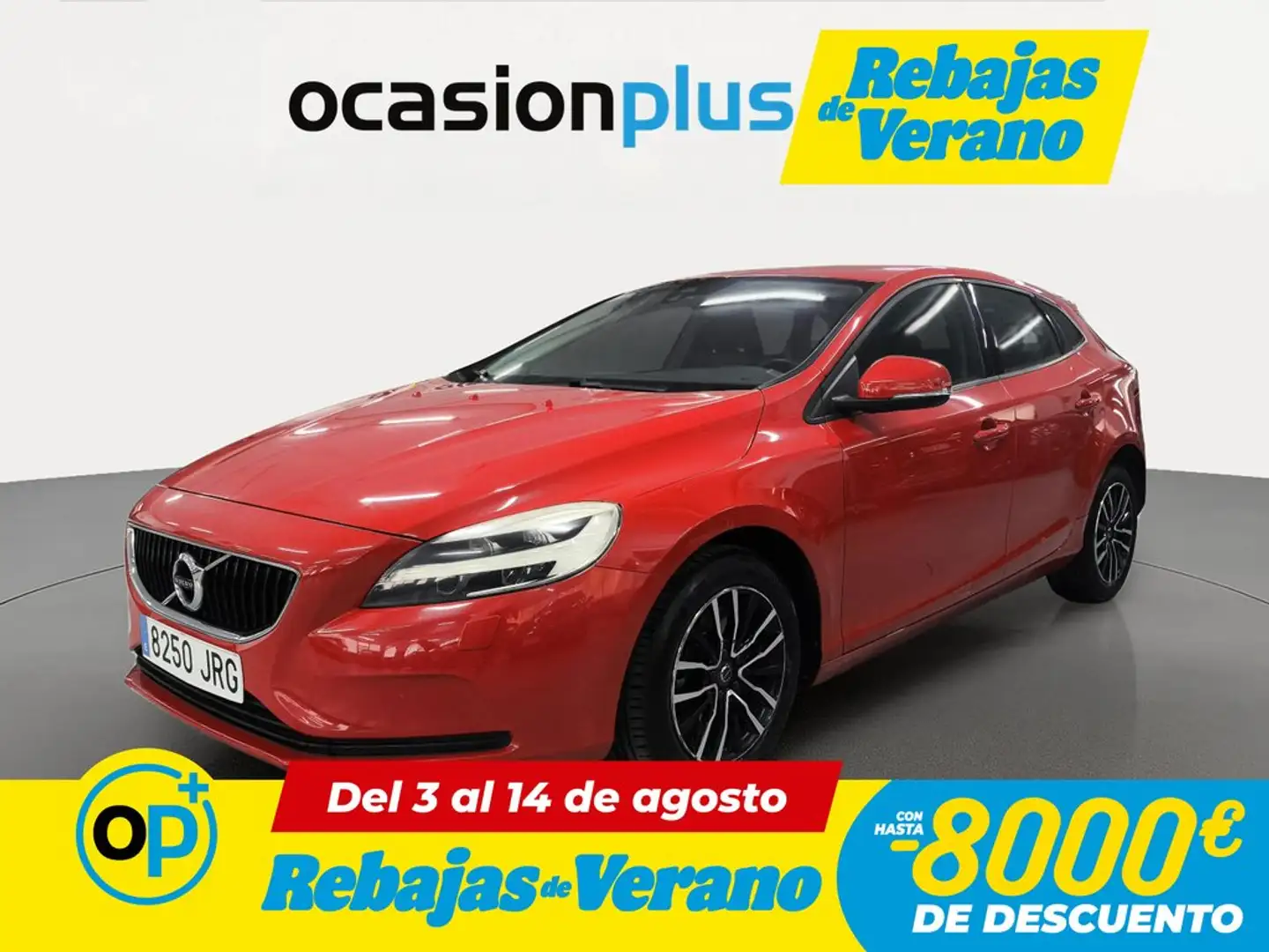 Volvo V40 D3 Momentum Aut. 150 Rojo - 1