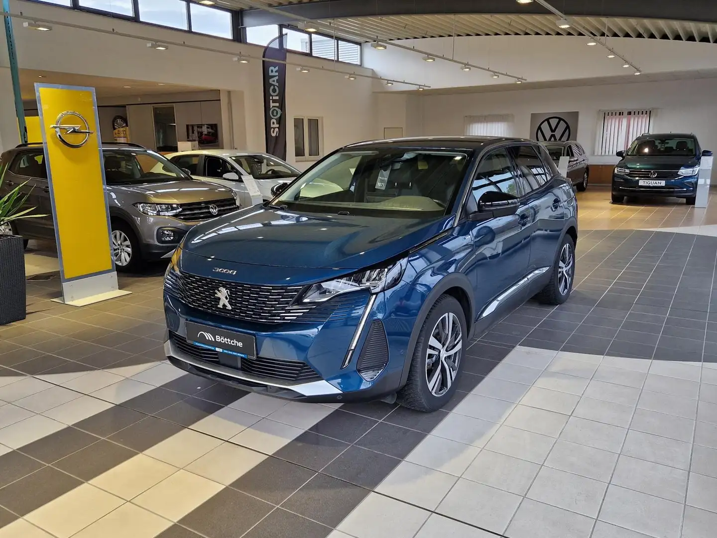 Peugeot 3008 Hybrid 225 Allure Blau - 2