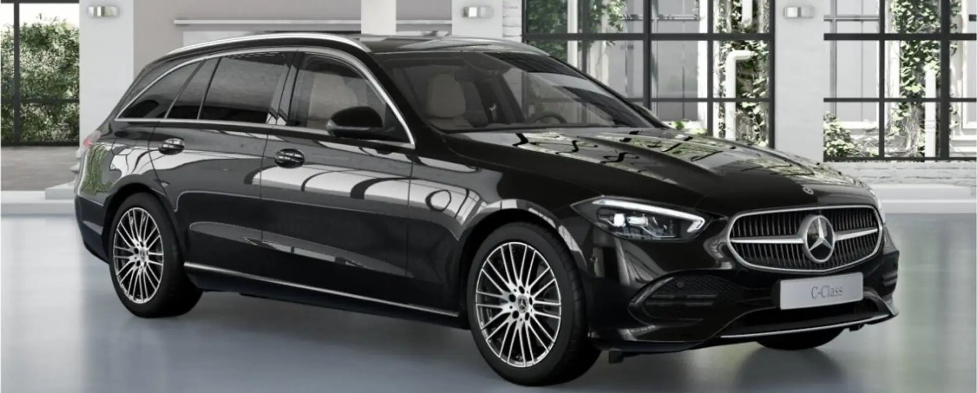 Mercedes-Benz C 180 T-Modell Schwarz - 2