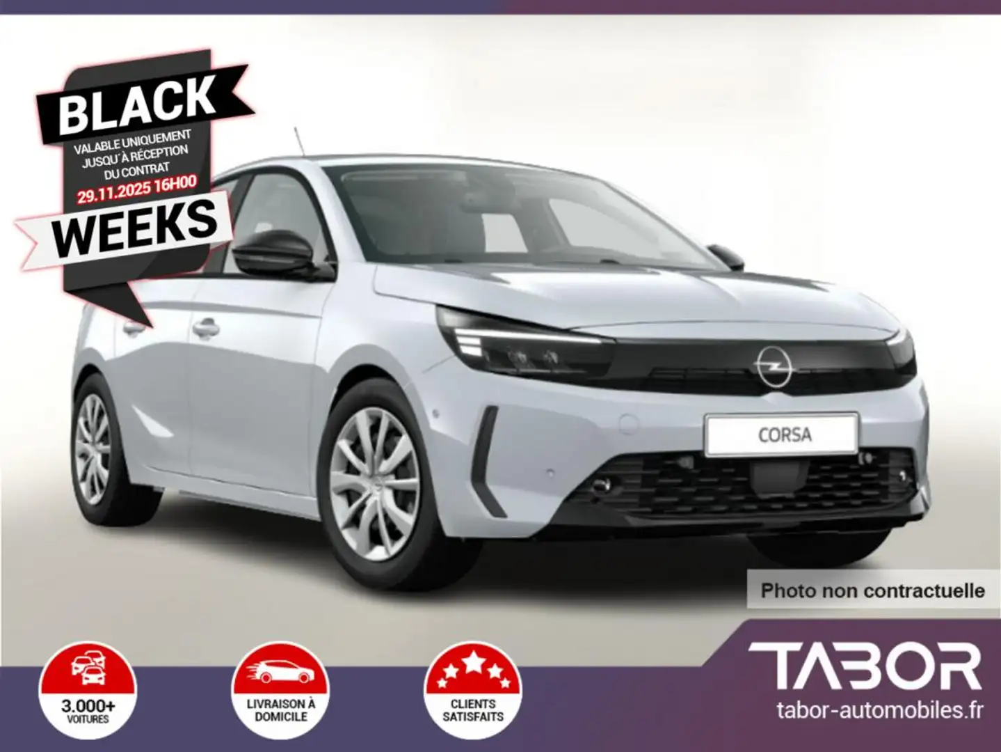 Opel Corsa 1.2 100 LED Cam radar Blanc - 1