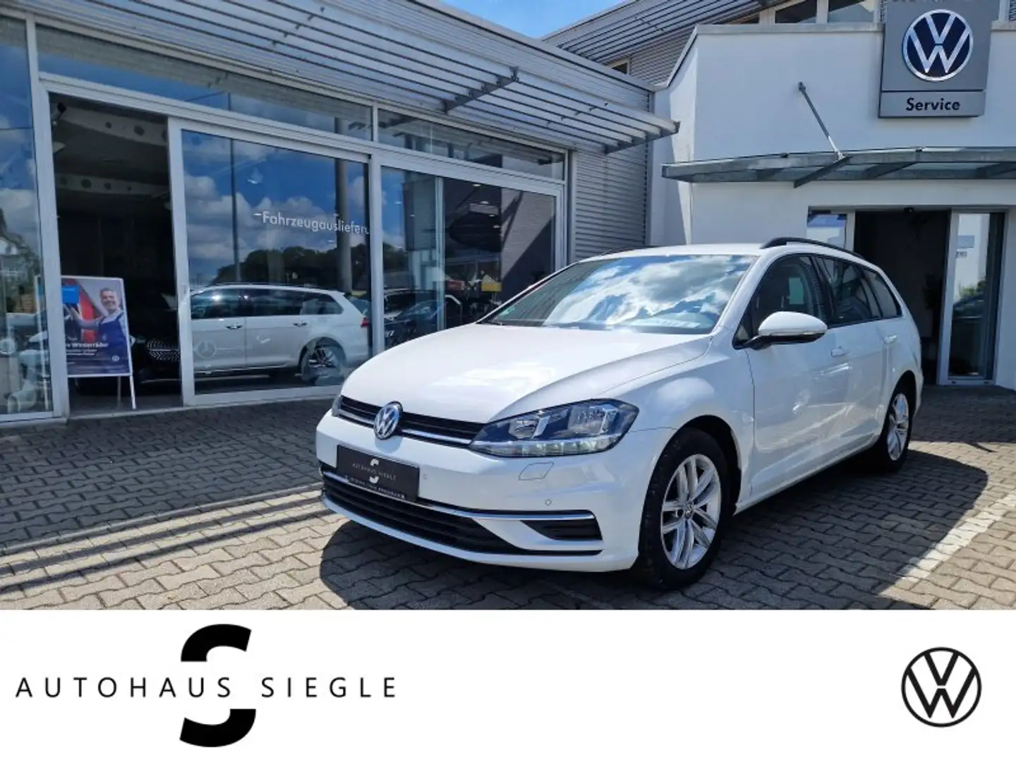 Volkswagen Golf VII Variant 1.0 TSI Comfortline Navi ACC Kamera Si Blanc - 1