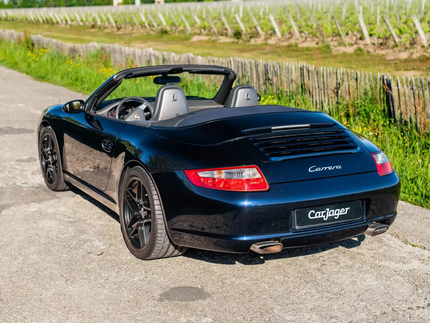 Porsche 911 997.1 Cabriolet Bleu - 2