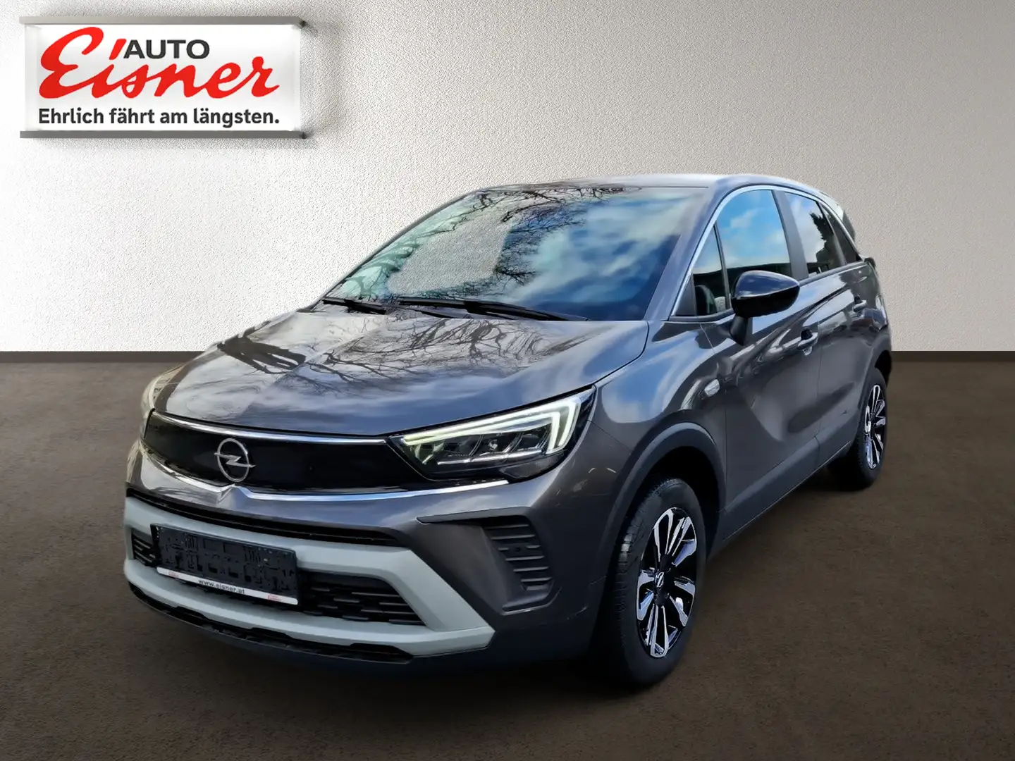 Opel Crossland 1.2 TURBO ELEGANCE Nichtraucher! Grau - 2