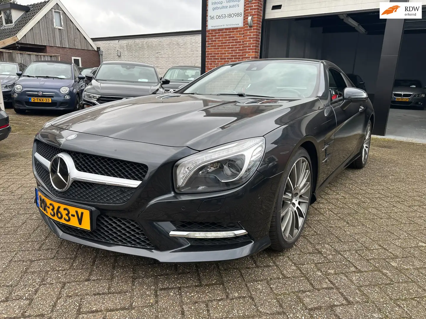 Mercedes-Benz SL 400 edition 1 AMG-Line Schwarz - 1