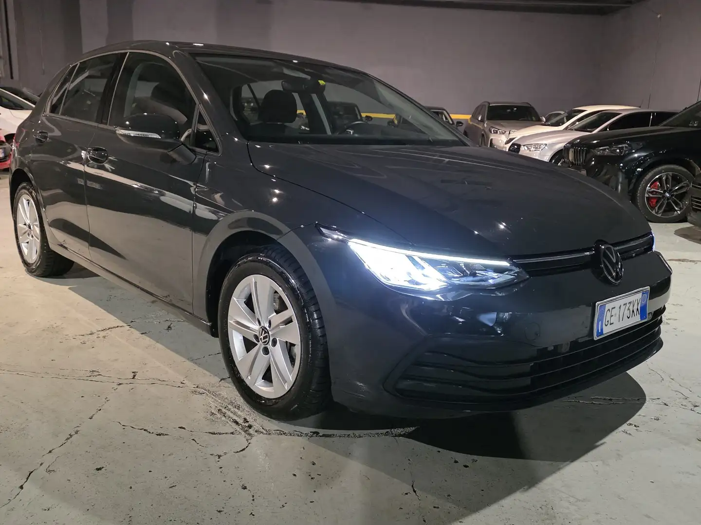 Volkswagen Golf HYBRYD BENZINA 1.0 ETSI 110CV DSG ANDROID CARPLAY Grigio - 1