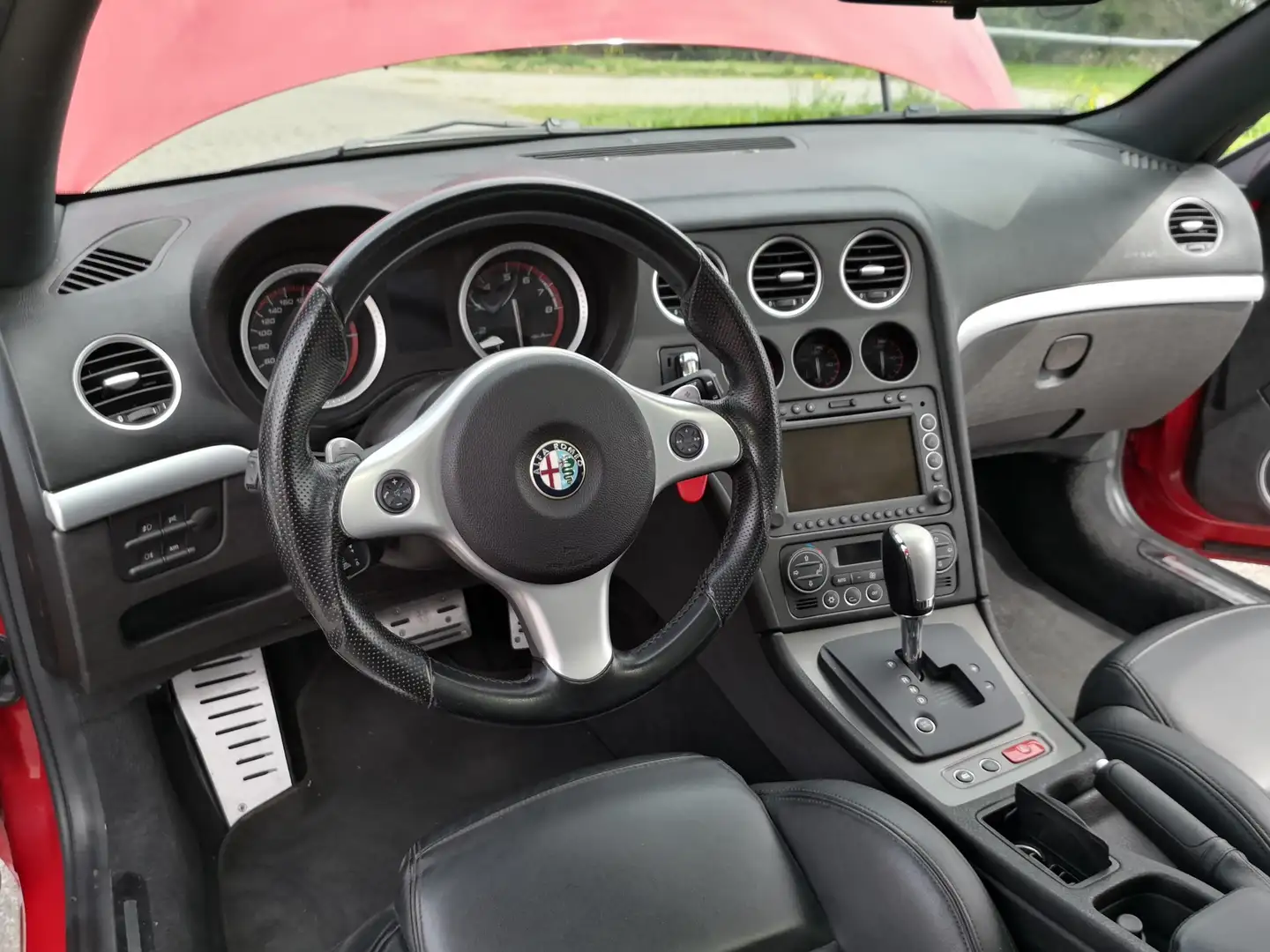 Alfa Romeo Brera 3.2 V6 Q4 q-tronic Rosso - 2