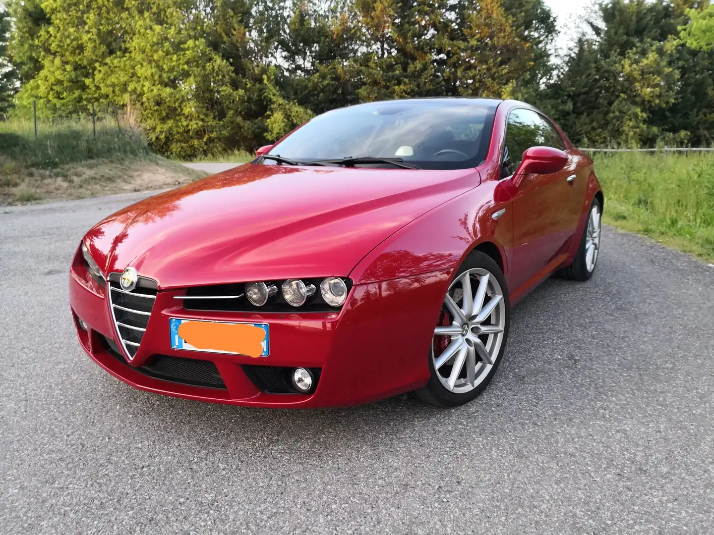 Alfa Romeo Brera 3.2 V6 Q4 q-tronic Rosso - 1