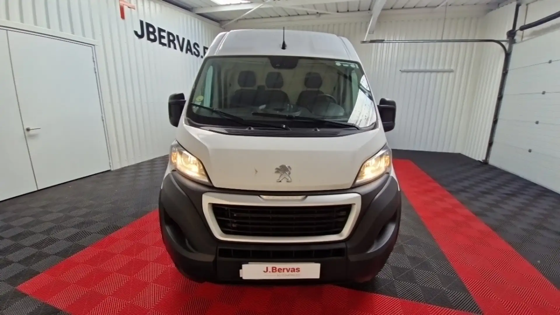 Peugeot Boxer FOURGON TOLE 435 L4H2 BLUEHDI 140 SS ASPHALT Blanc - 2