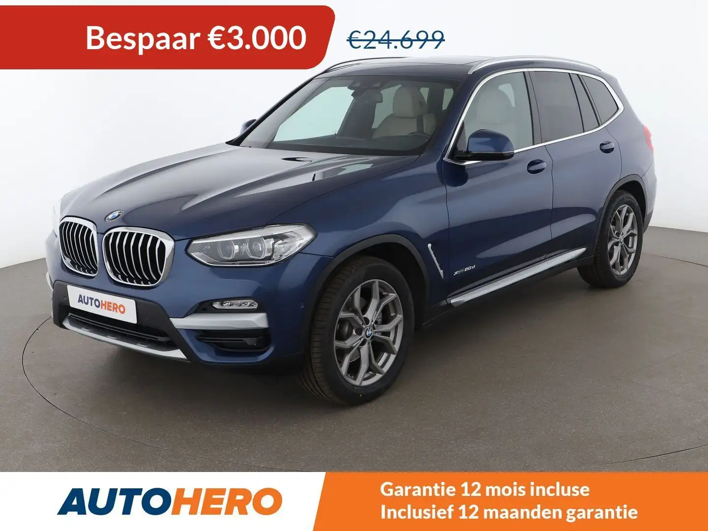 BMW X3 xDrive 20d xLine Albastru - 1