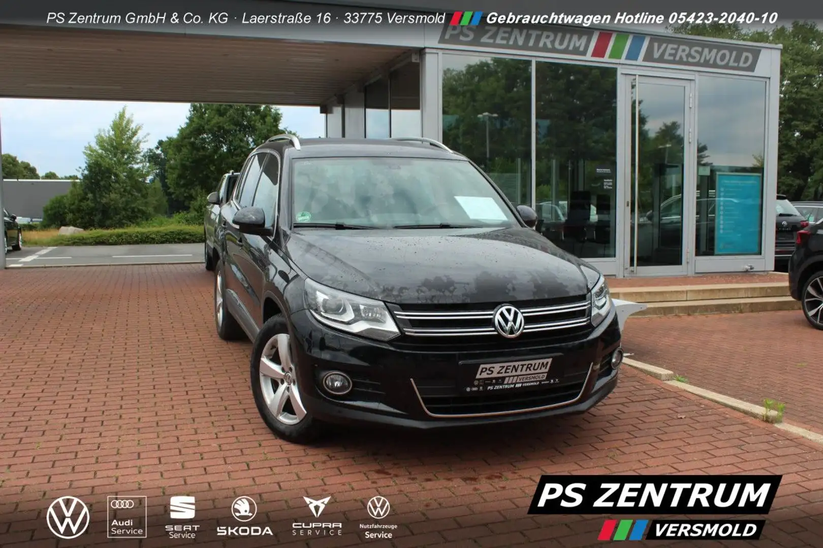 Volkswagen Tiguan 2.0 TDI Lounge Sport + Style AHK, RFK, Navi Schwarz - 1