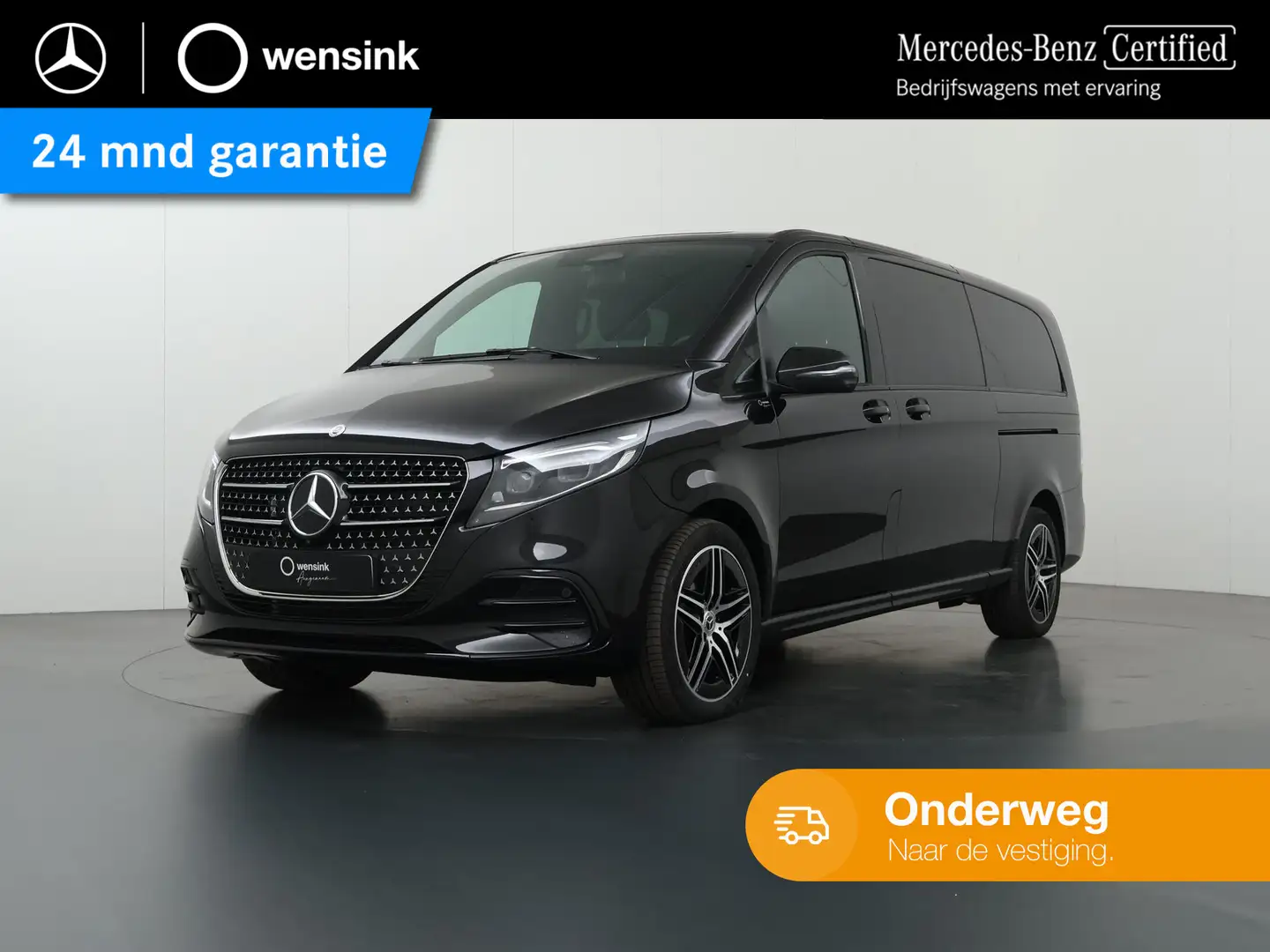 Mercedes-Benz V 250 250d 4-MATIC XL L3 AVANTGARDE | DUBBELE CABINE | 3 Zwart - 1