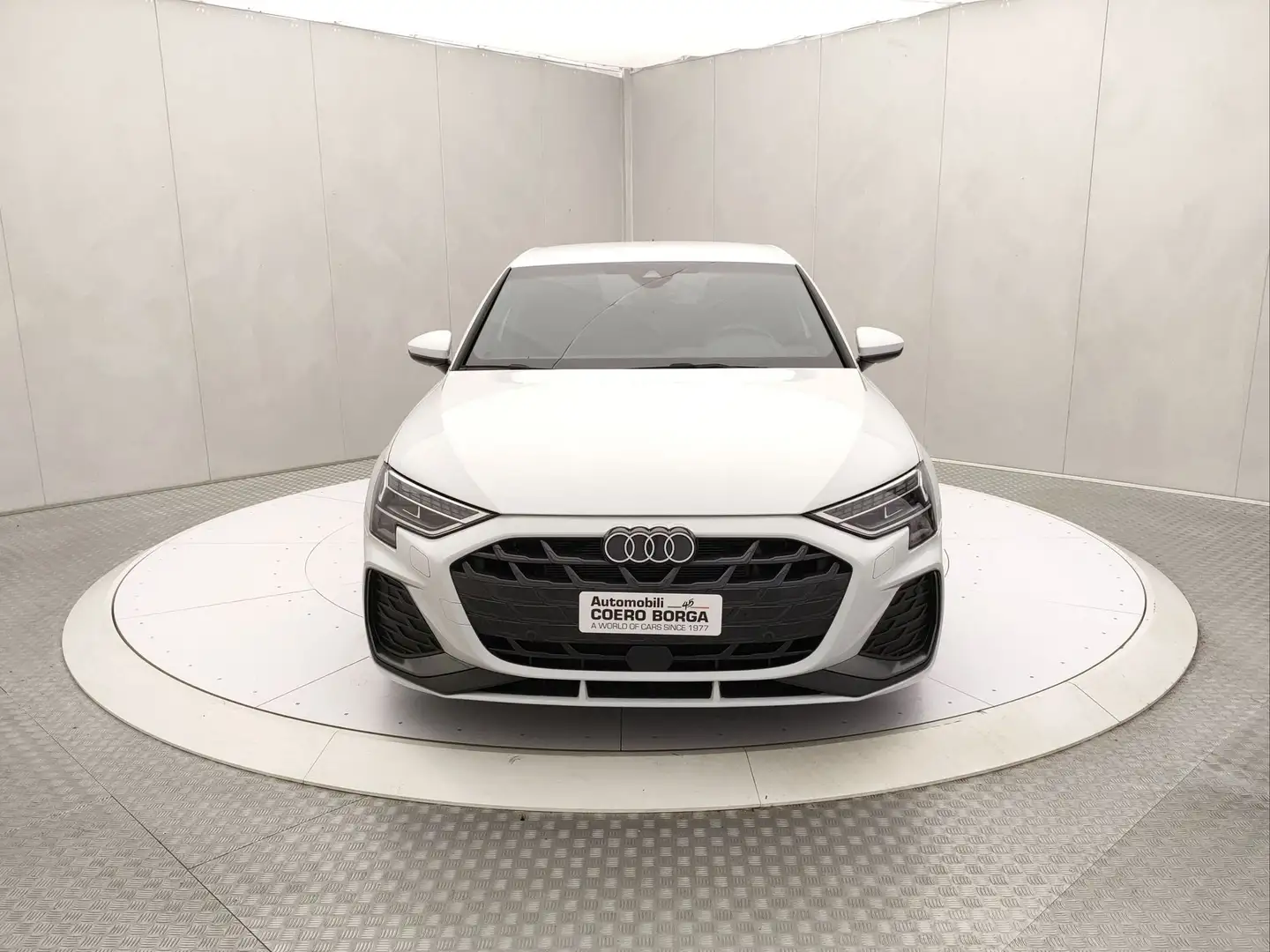 Audi A3 SPB 35 TDI S tronic S line edition Blanc - 2