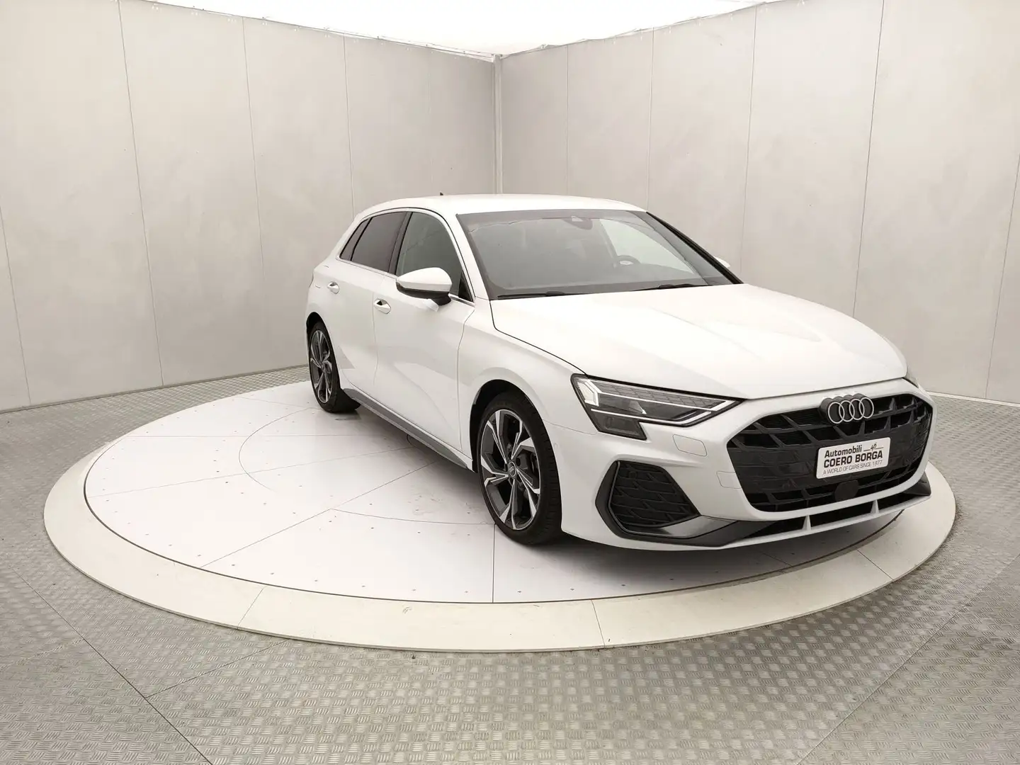 Audi A3 SPB 35 TDI S tronic S line edition Blanc - 1