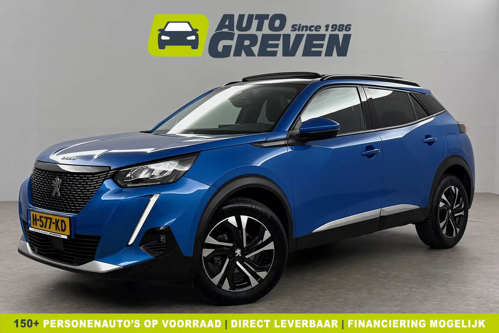Peugeot 2008 1.2 PureTech Allure Pano 360Camera Carplay LED Vir Blauw - 1