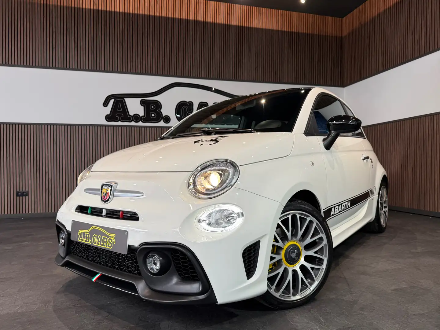 Fiat 500 Abarth 1.4 T-Jet *Garantie 12MOIS* Wit - 1