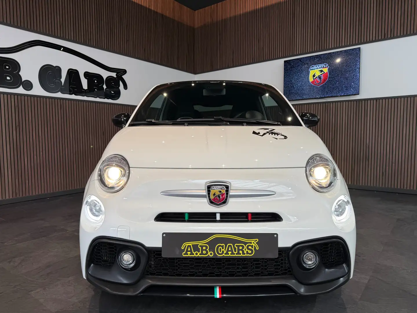Fiat 500 Abarth 1.4 T-Jet *Garantie 12MOIS* Wit - 2
