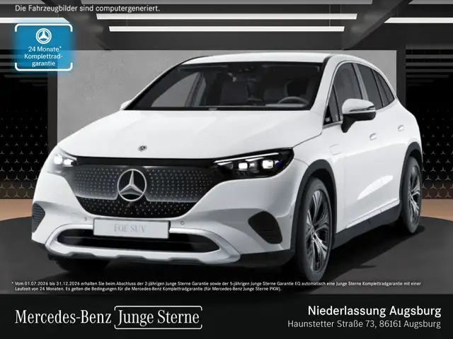 Mercedes-Benz EQE SUV EQE 300 AVANTG+360+AHK+TOTW+KEYLESS
