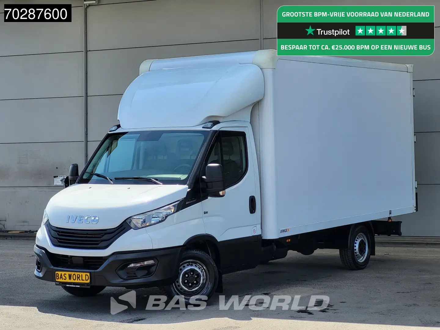 Iveco Daily 35S16 Automaat Bakwagen Achterdeuren 160PK Airco C Wit - 1