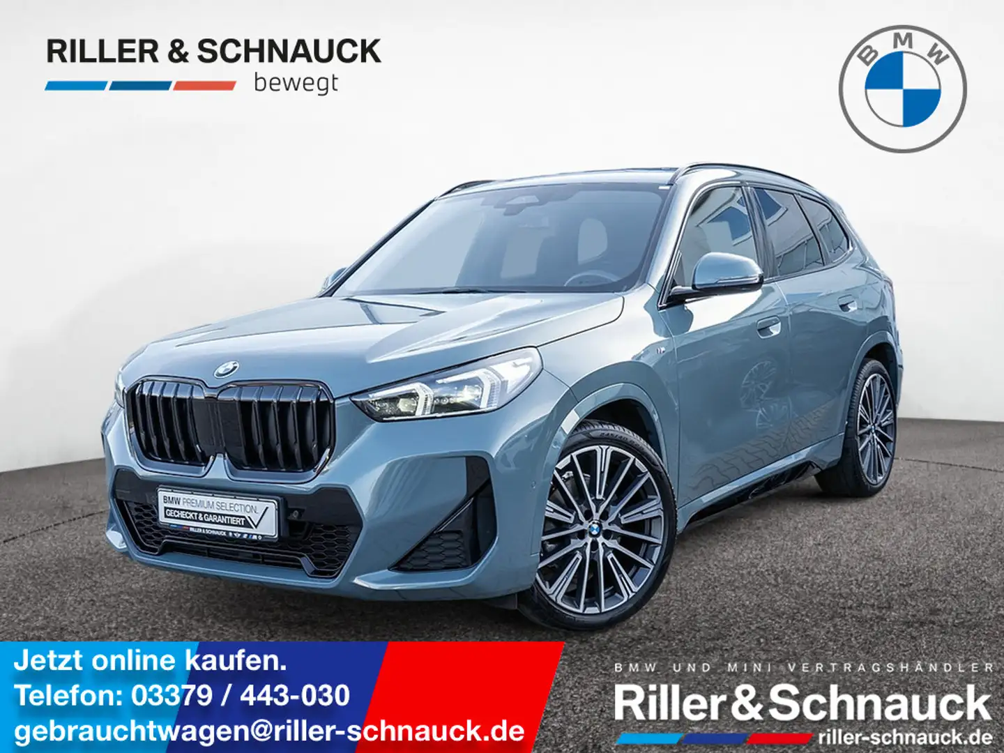BMW X1 xDrive 23d M-Sport ACC SHZ KAMERA NAVI AHK Grün - 1