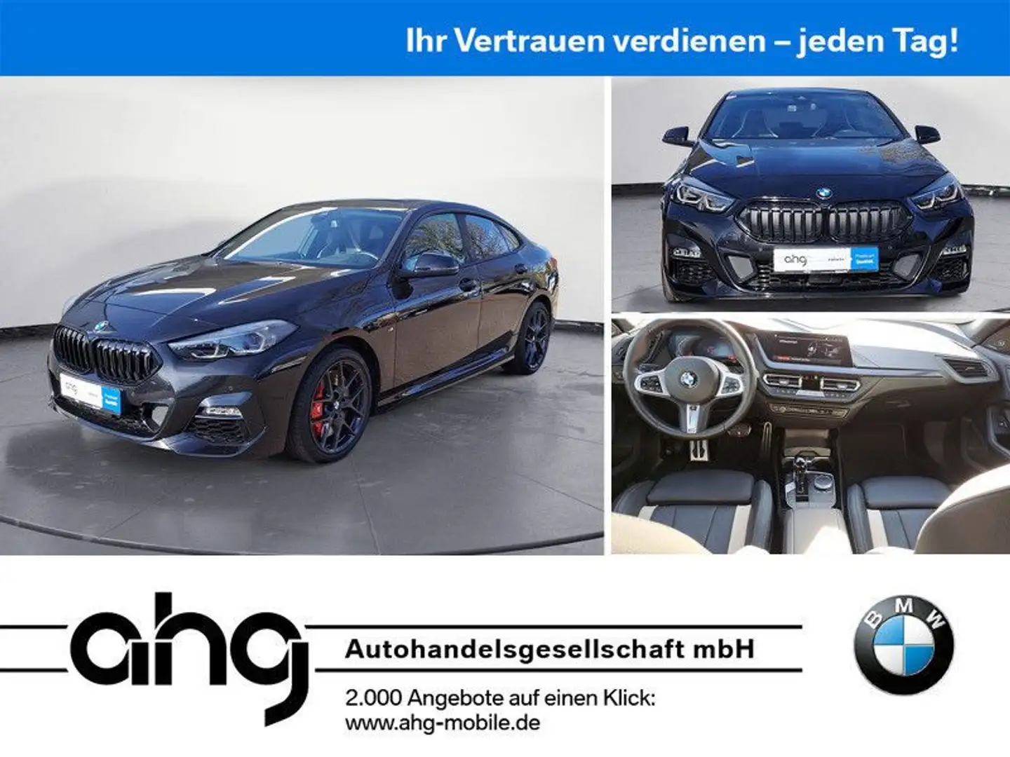BMW Sonstige 220i Gran Coupe M Sport |PANO|ACC|H&K Schwarz - 1
