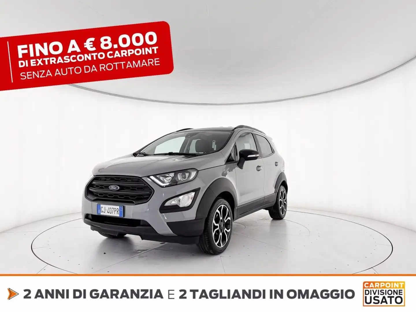 Ford EcoSport 1.0 ecoboost active s&s 125cv Grigio - 1