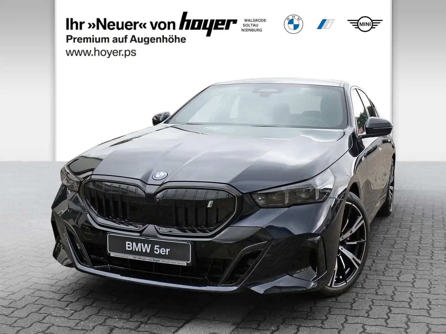 BMW i5 eDrive40 M Sportpaket Pro AHK Pano LED  DAB Schwarz - 1